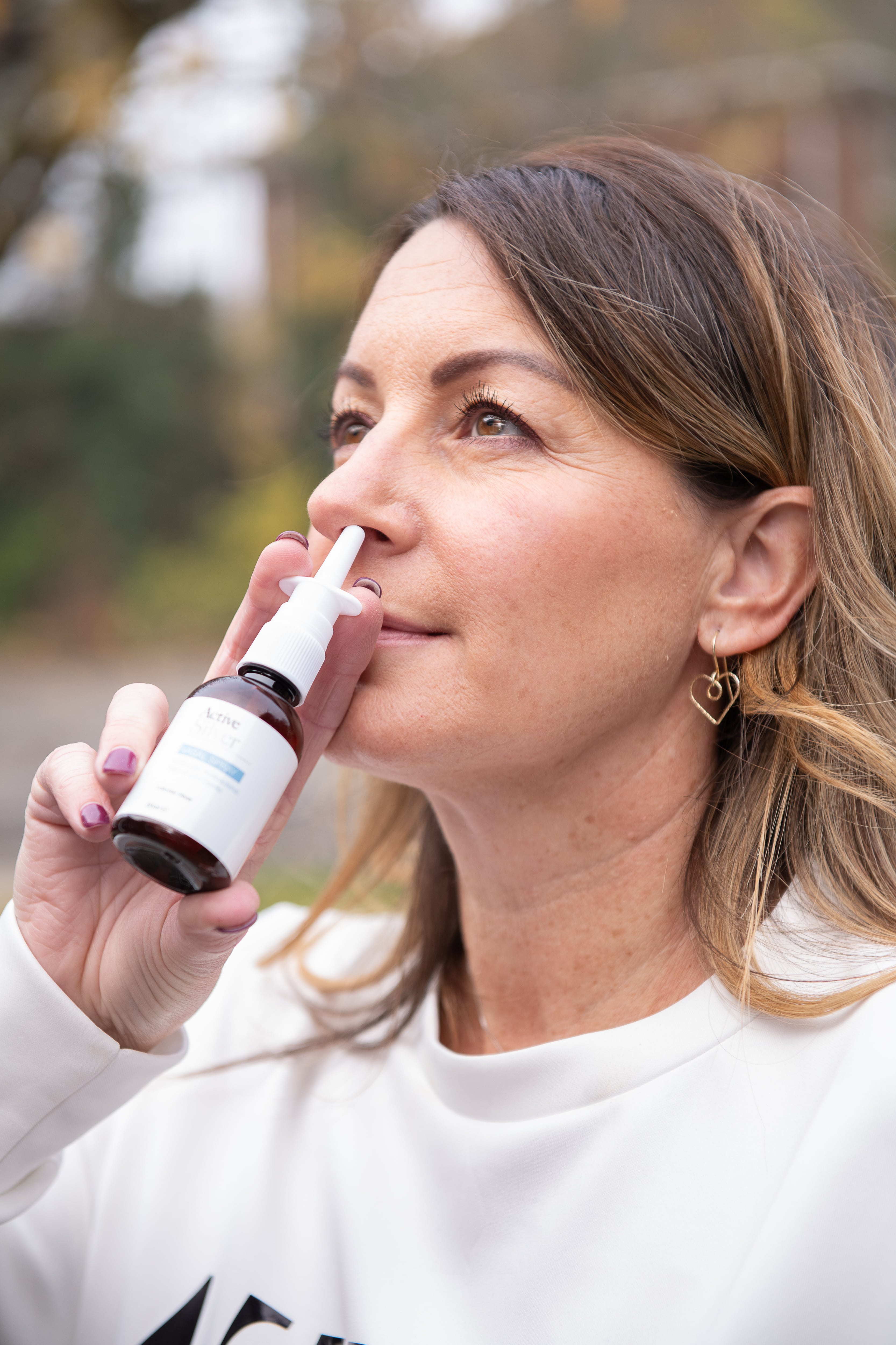 Nasal Spray 50ml bottle – 10ppm Colloidal Silver - Active Silver