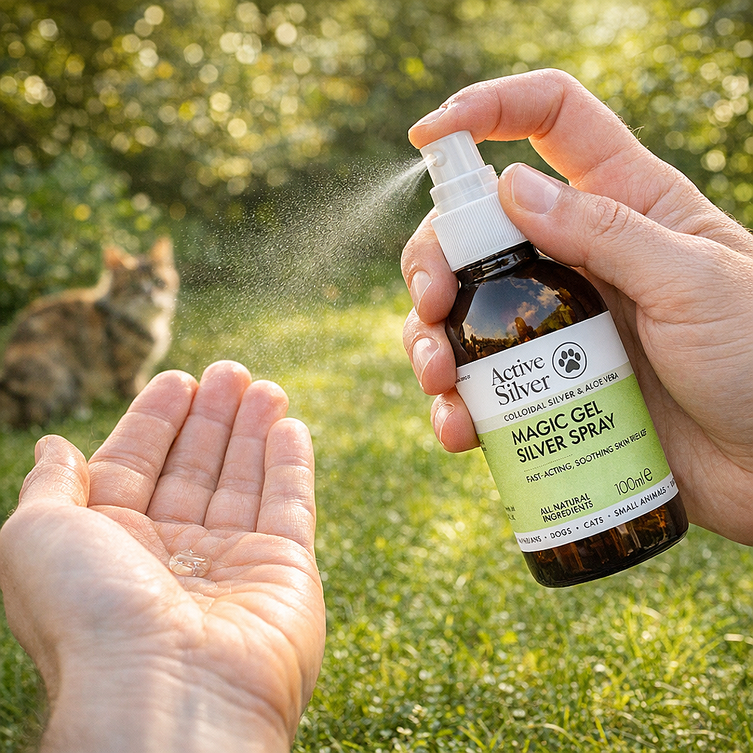 Magic Gel Silver Spray for Pets