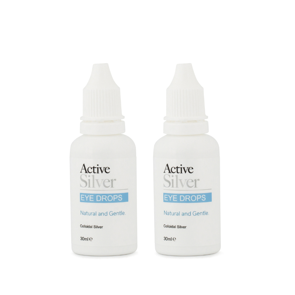 Active Silver Natural and Gentle Eye Drops  duo pack