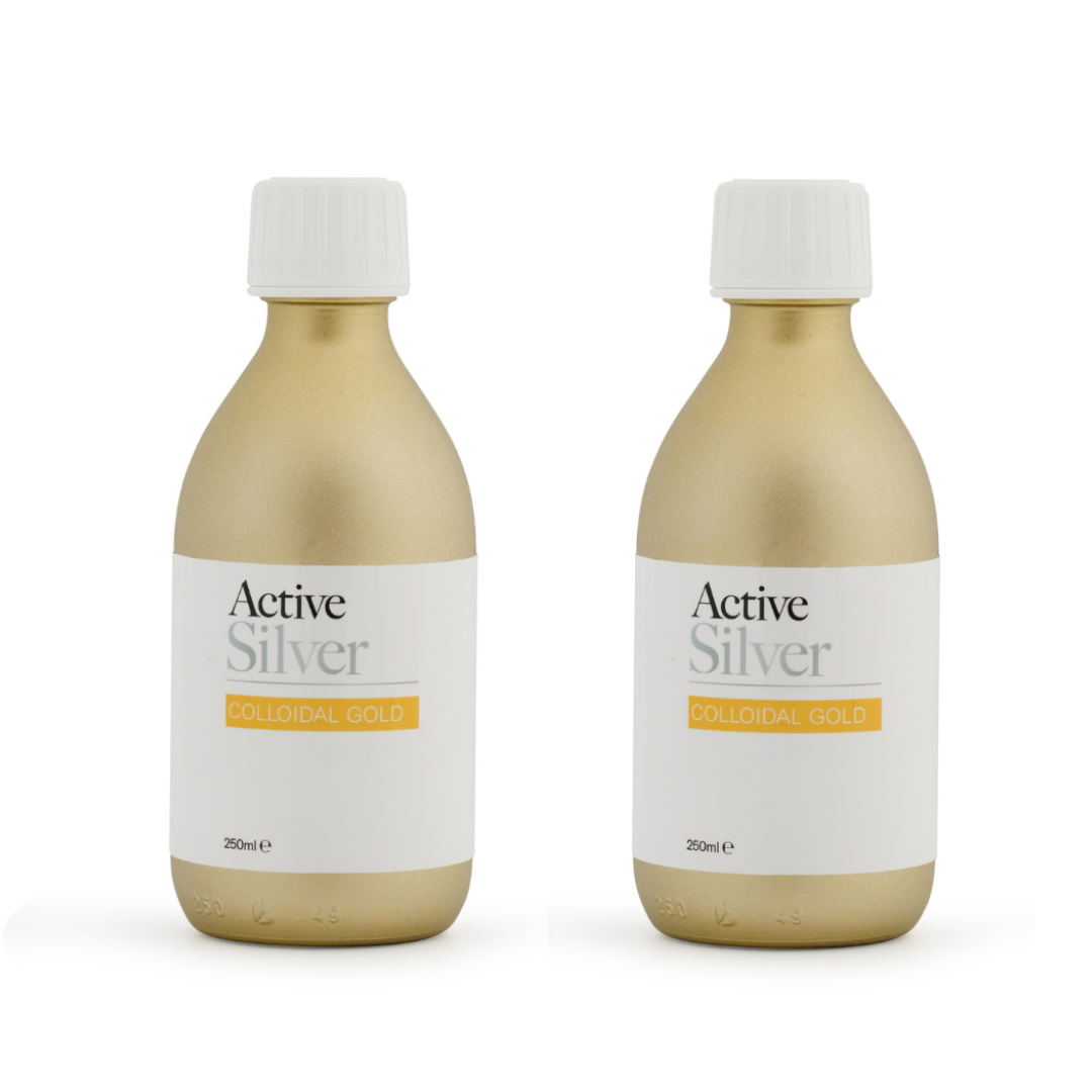 Active Silver Colloidal Gold 2x 250ml Bottle