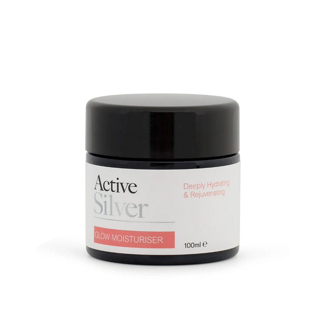 Active Silver GLOW Moisturiser In 100ml Jar