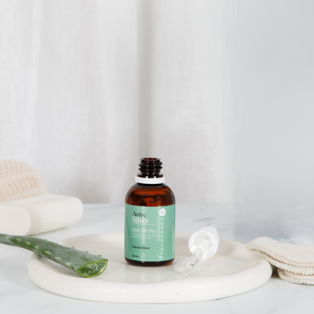 Active Silver Animal Ear Drops In 50ml Bottle