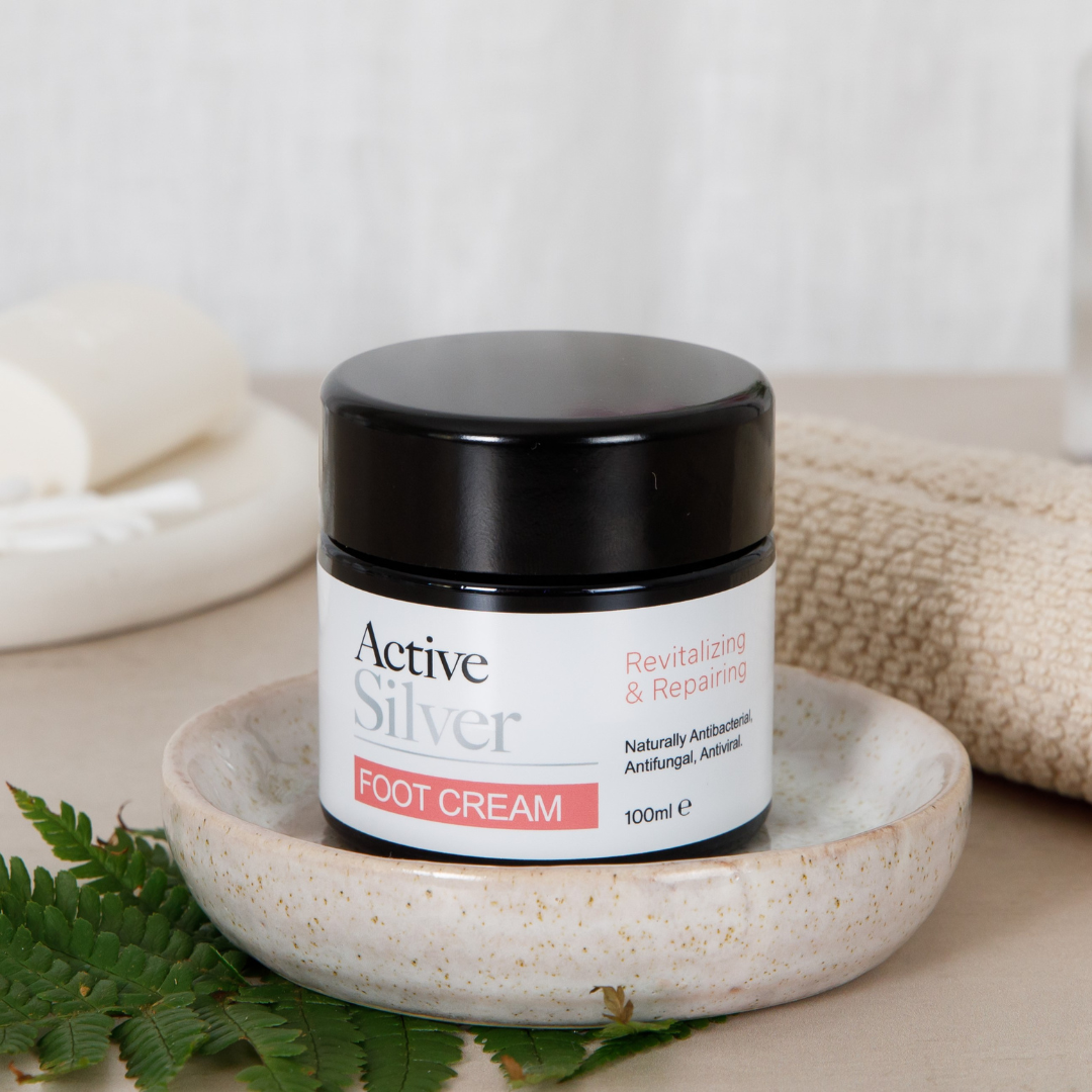 Active Silver Foot Cream 100ml Jar