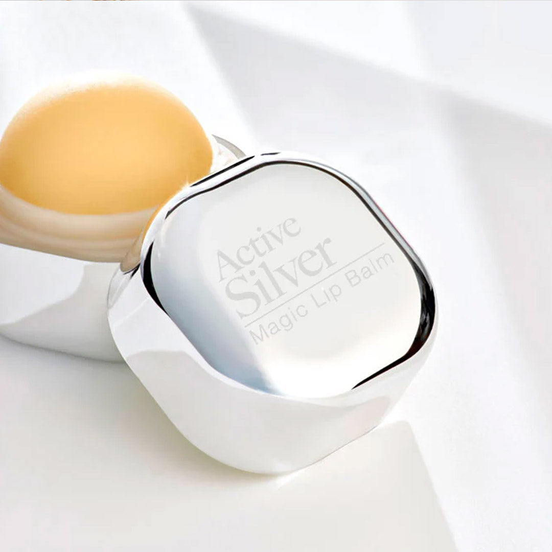 Active Silver Magic Lip Balm Lid Off