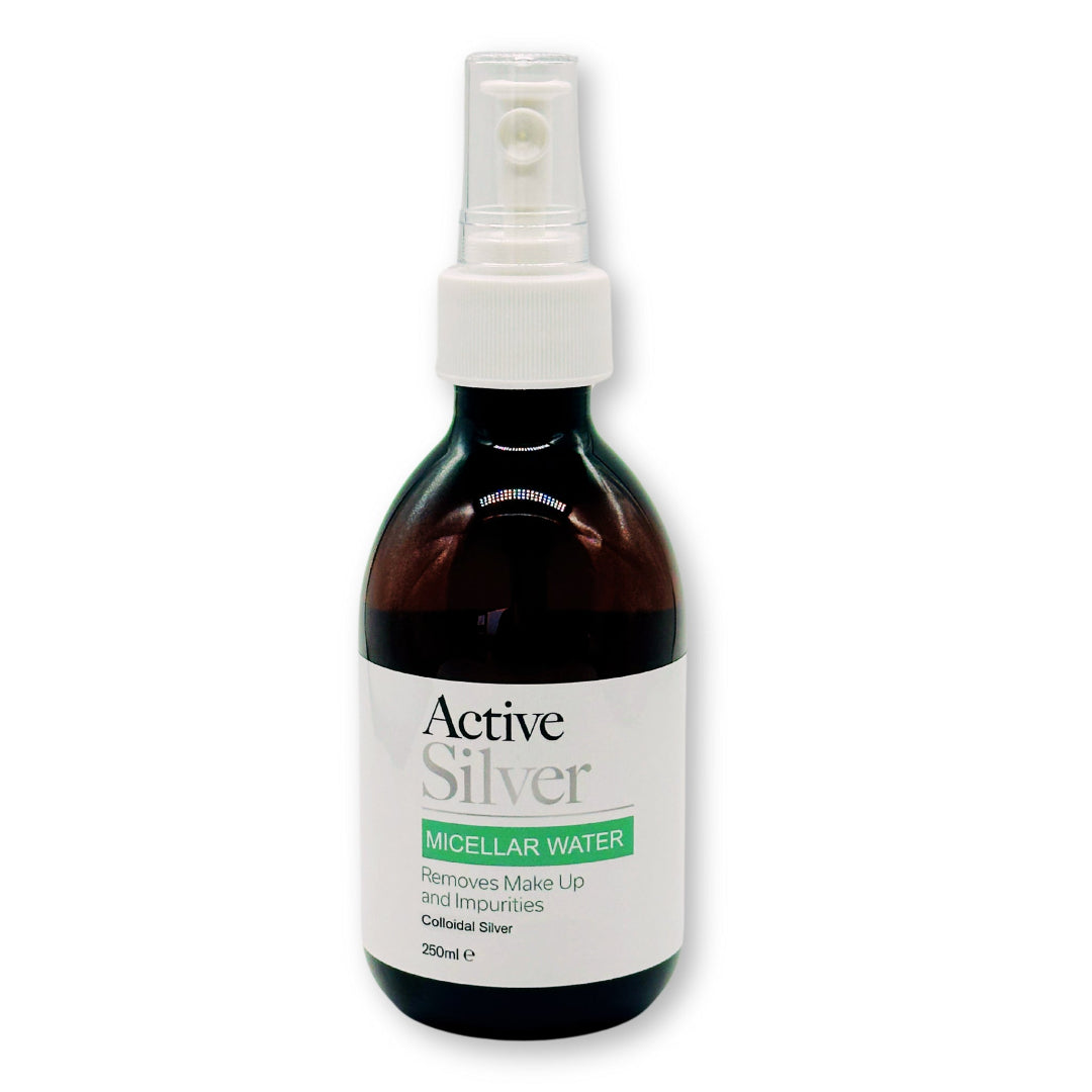 Active Silver Micellar Water 250ml spray bottle