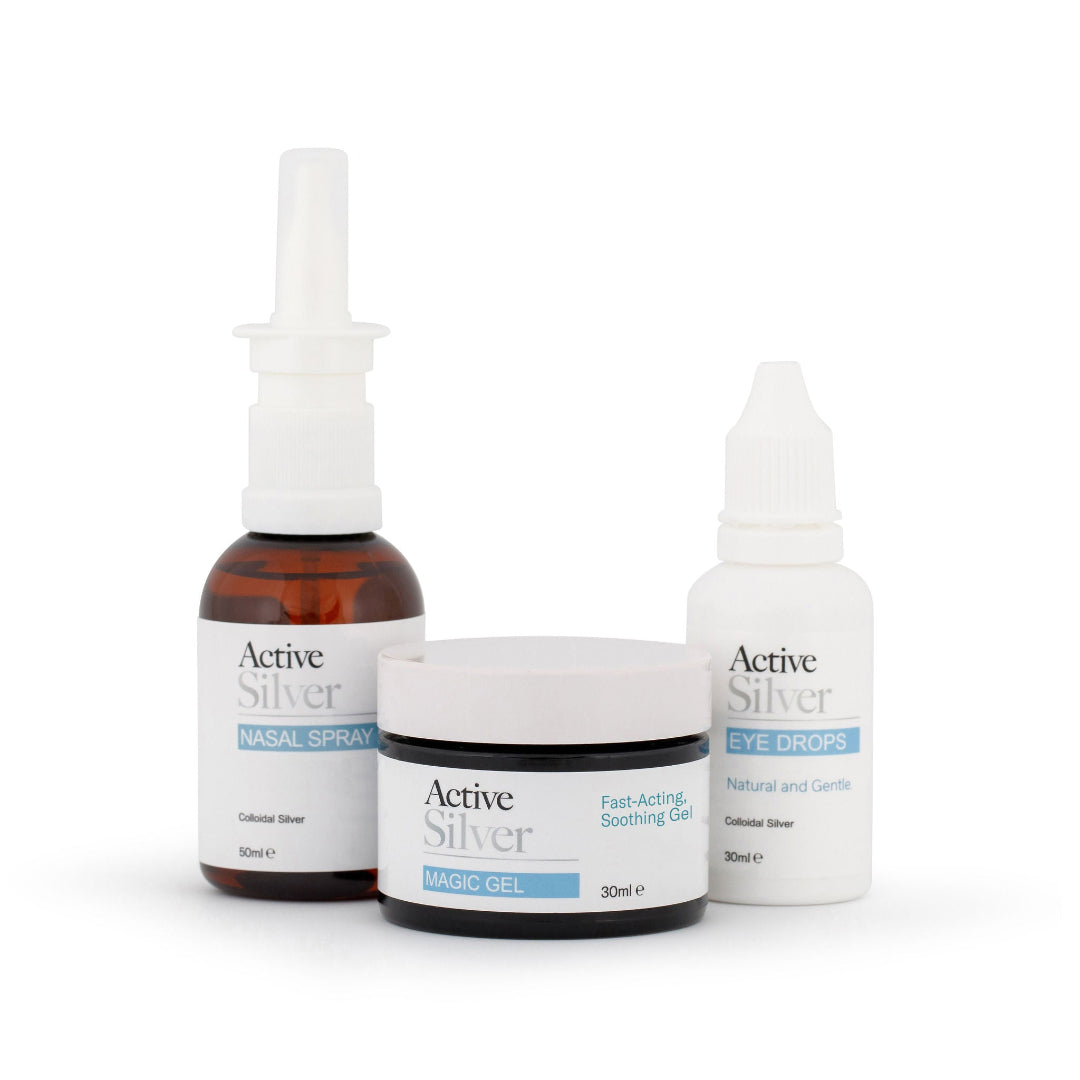Active Silver Natural Relief Set