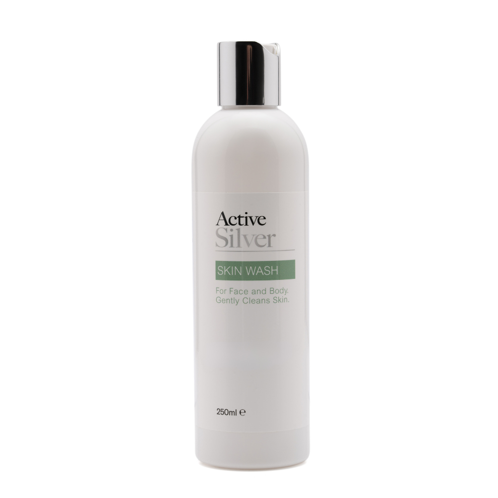Active Silver Skin Wash 250ml Bottle