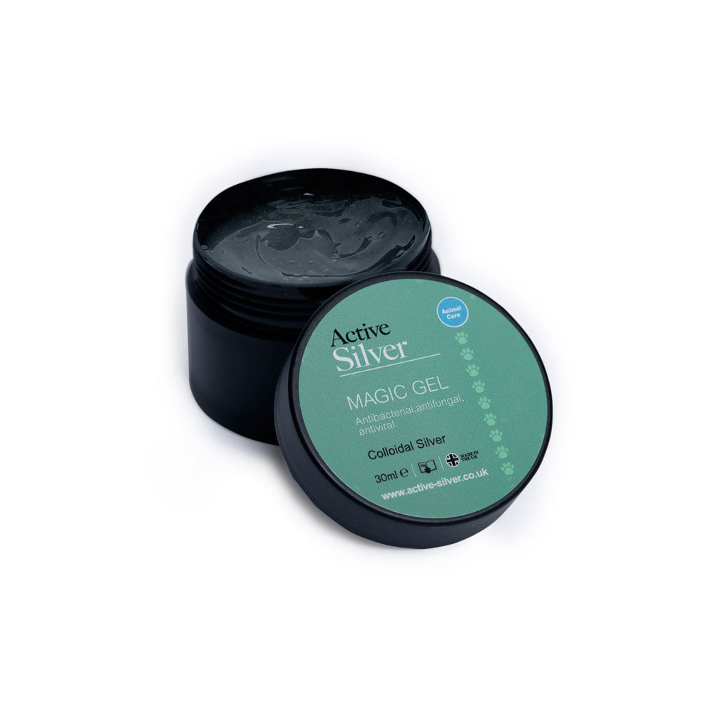 Animal Care Magic Gel With Lid Off