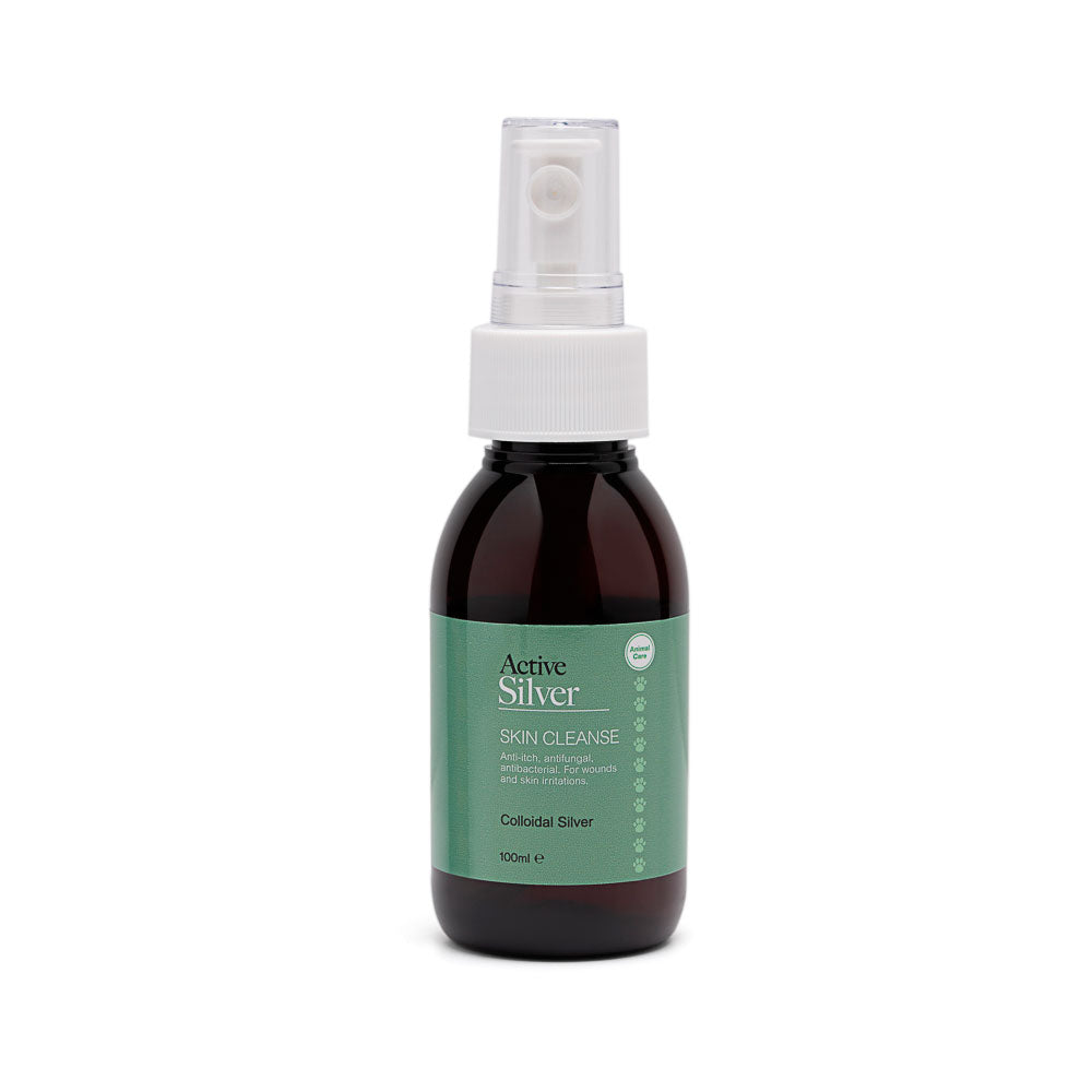 Active Silver Animal Care Skin Cleanse In 100ml Spray Bottle