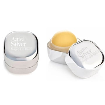 Active Silver Magic Lip Balm - Twin Pack - Silver