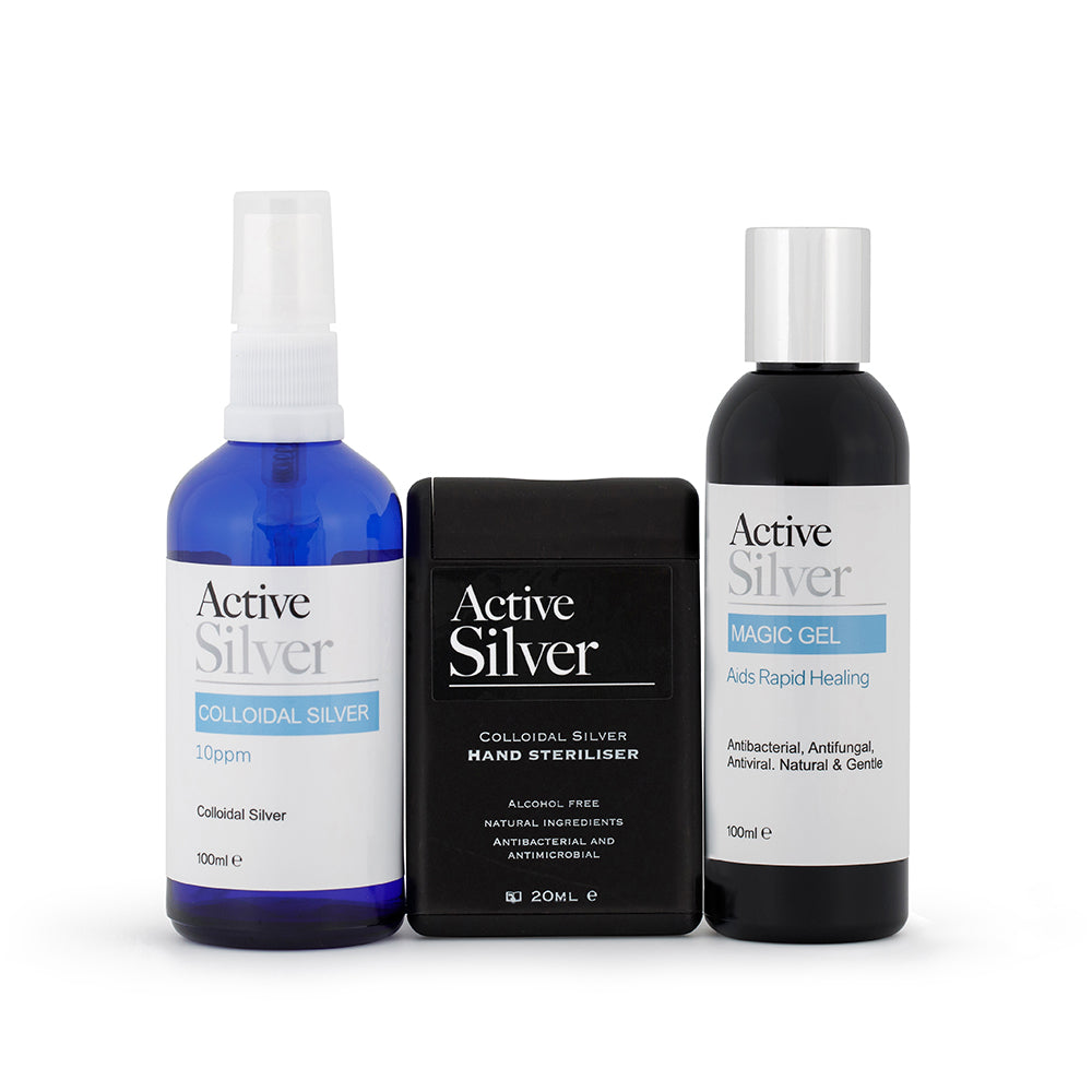 Colloidal Silver Travel / First Aid Pack - Active Silver