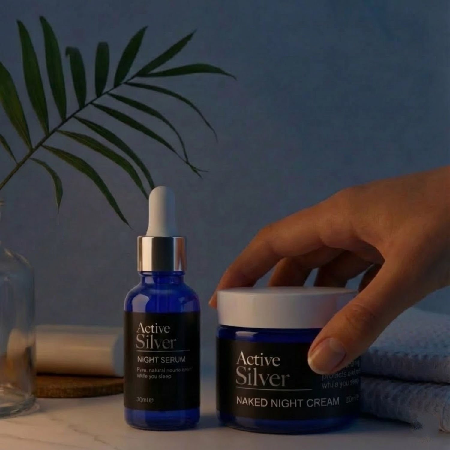 Naked Night Cream Duo