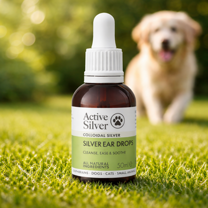 Silver Ear Drops for Pets